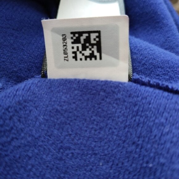 The North Face Royal Blue Glacier 1/4 Zip Fleece Pullover L - Picture 7 of 8